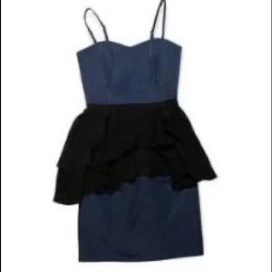 Women dresses black blue color M